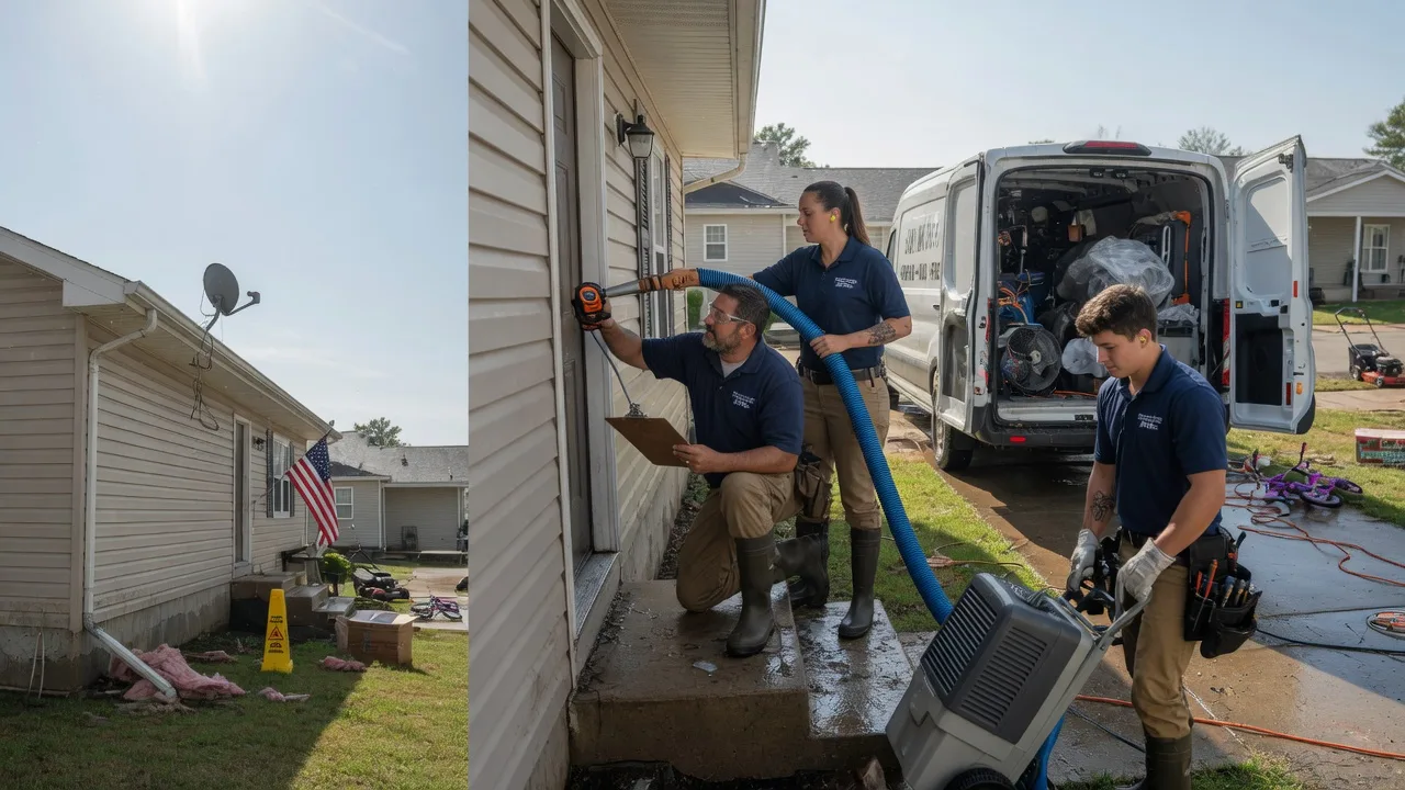 Ceiling Water Damage Restoration in Toughkenamon, PA near me